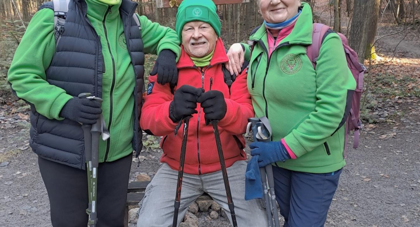 Relacja z wędrówki wigilijnej Klubu Turystów Pieszych PTTK Przygoda w dniu 
