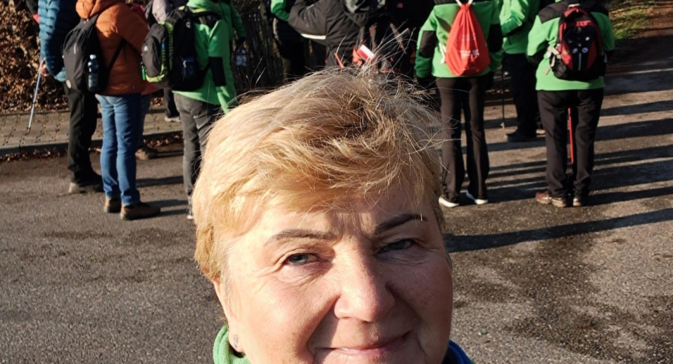 Relacja z wędrówki wigilijnej Klubu Turystów Pieszych PTTK Przygoda w dniu 