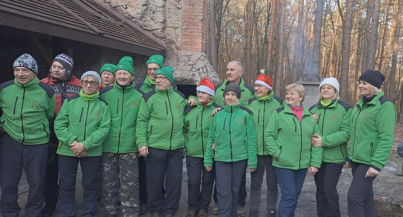 Relacja z wędrówki wigilijnej Klubu Turystów Pieszych PTTK Przygoda w dniu 