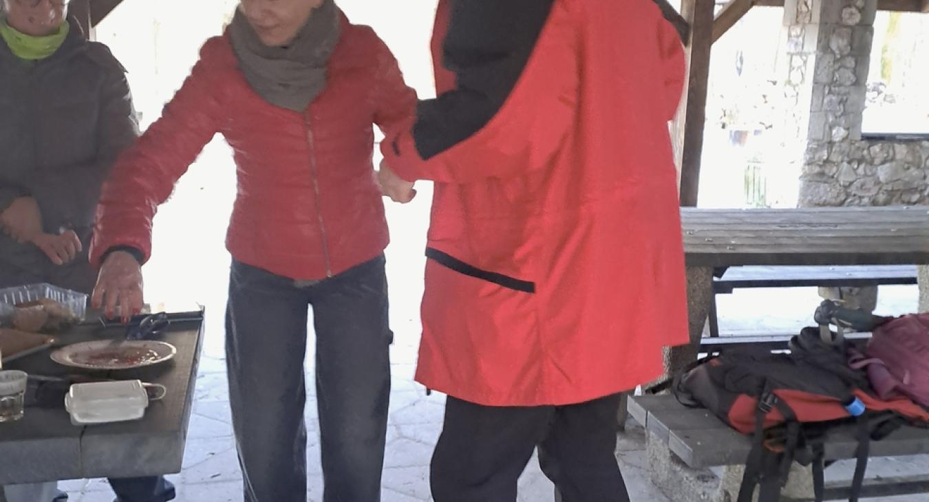 Relacja z wędrówki wigilijnej Klubu Turystów Pieszych PTTK Przygoda w dniu 