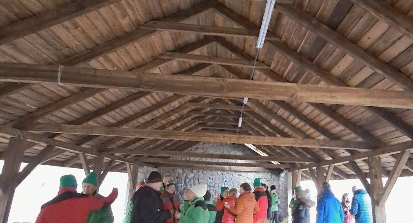 Relacja z wędrówki wigilijnej Klubu Turystów Pieszych PTTK Przygoda w dniu 